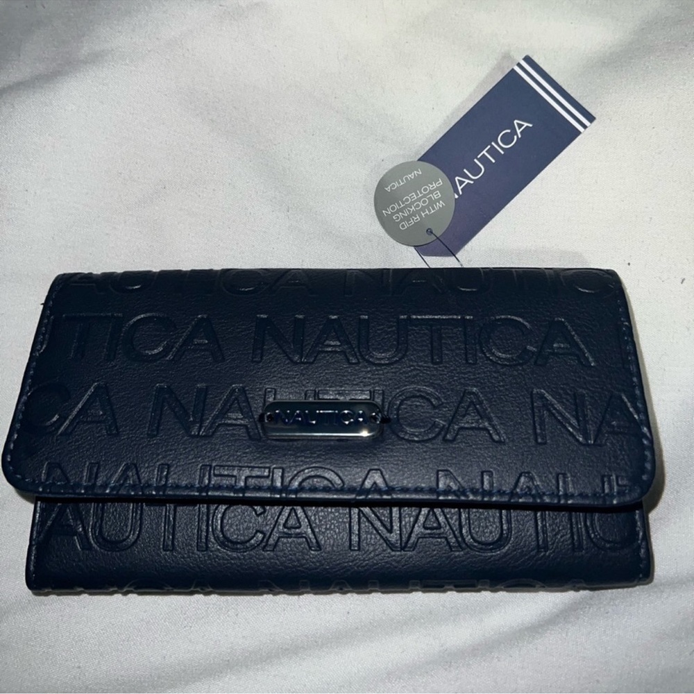 Blue Náutica wallet